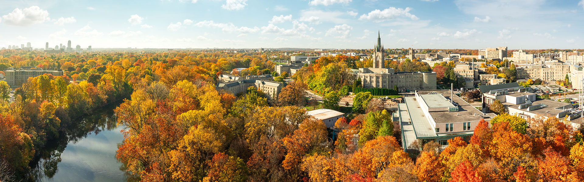 Western's Campus in the fall