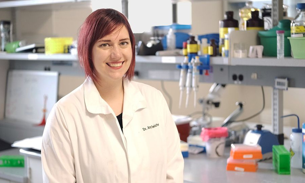 Dr. Amy Reichelt, a BrainsCAN Postdoctoral Fellow at Western and the study's lead writer.