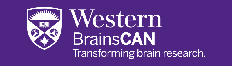 Western logo, stacked, reversed, full version